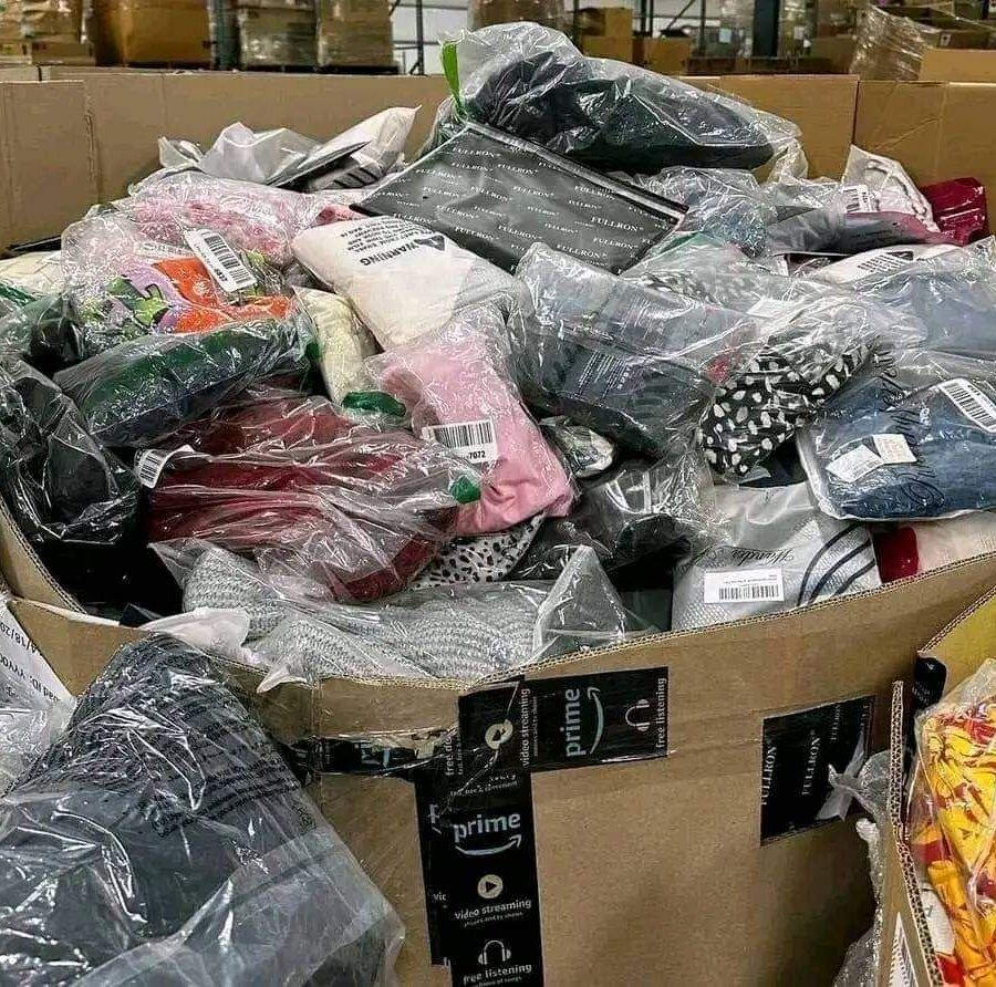 Amazon Clothing Pallet Truckload