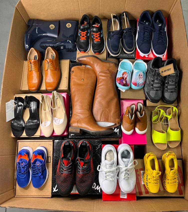 Amazon Shoes Liquidation Pallet